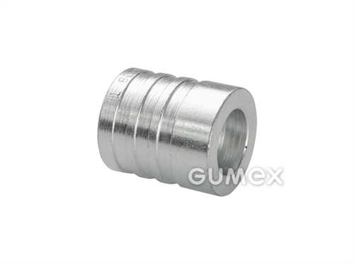 Schlauchhülse für Hydraulikschlauch 4SP mit Außenschnitt, DN5, Stahl, 